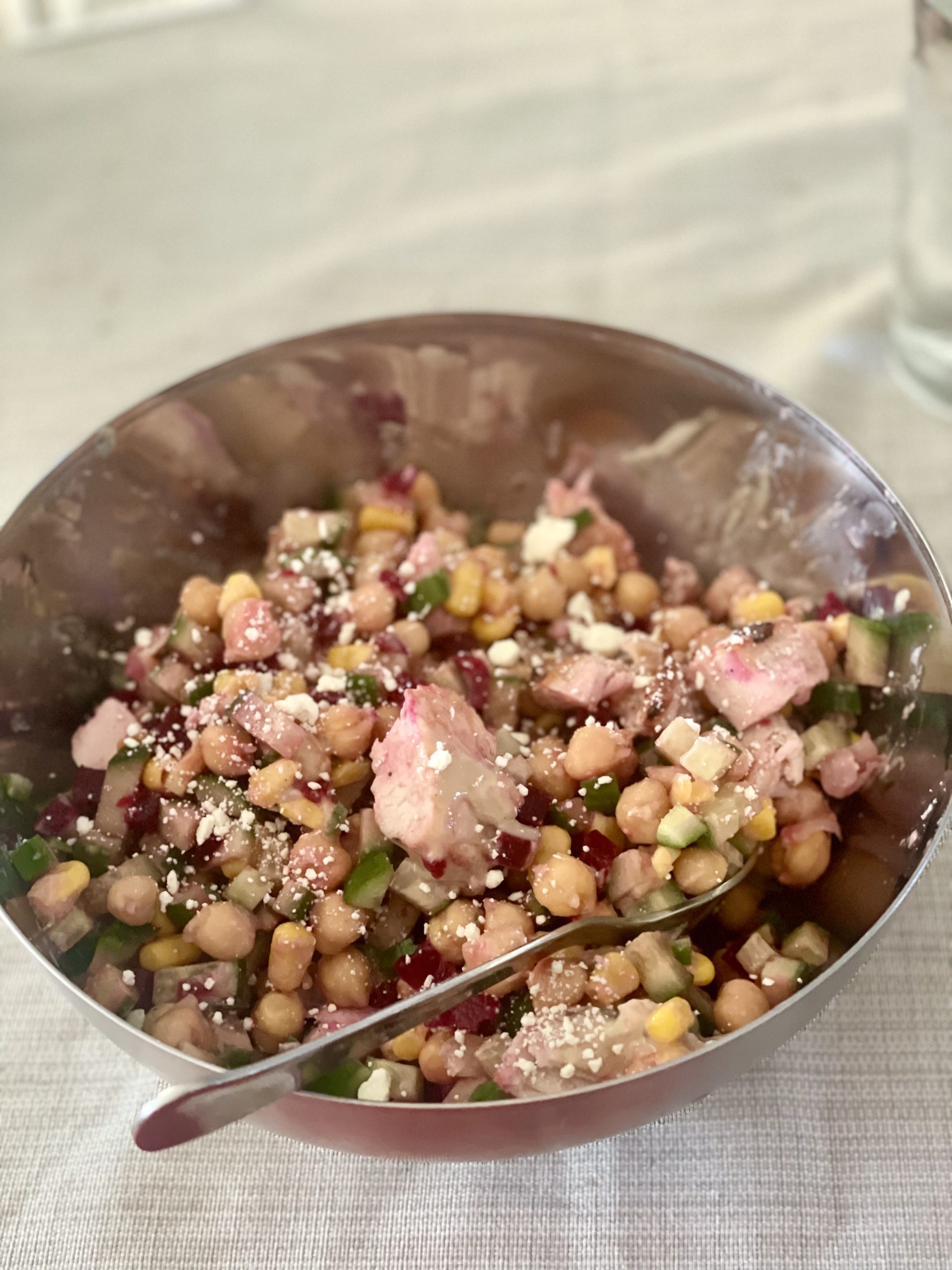 Chickpea Chicken Salad